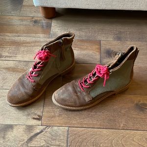 Toms Nolita Lace up ankle booties